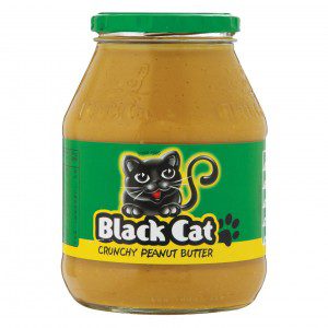 Black Cat Peanut Butter - Crunchy 400g