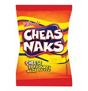 Willards Cheas Naks Cheese Flavoured Maize Snack