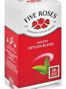 Five Roses Smooth Ceylon Blend Teabags 26