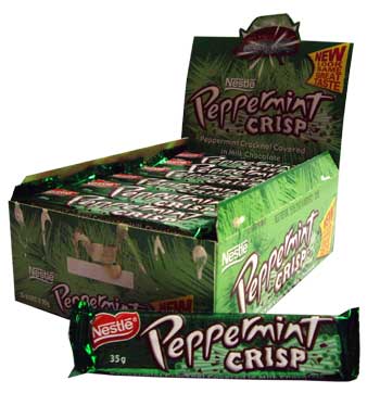 Peppermint Crisp 35g Australia