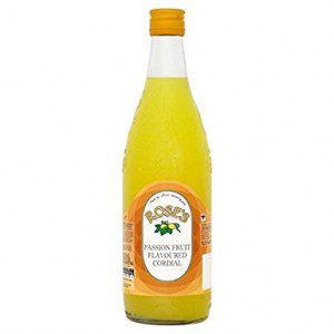 Rose's Passion Fruit Flavoured Cordial 750ml