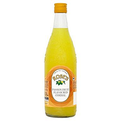 Rose’s Passion Fruit Flavoured Cordial 750ml