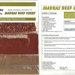 nice n spicy Madras Beef Curry