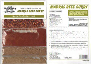 nice n spicy Madras Beef Curry