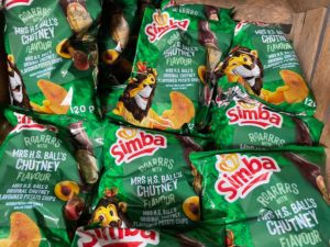 simba chutney crisps box 24