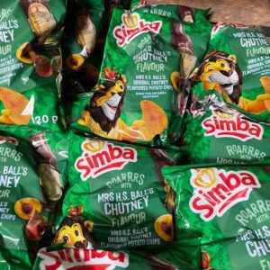 simba chutney crisps box 24